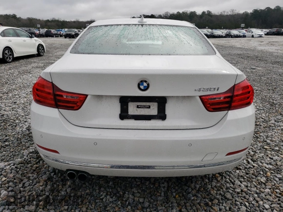 2017 BMW 4 Series 430i with VIN WBA4R7C58HK895564, listed as a Copart auction lot 45273535 with 67,374 mi miles and Salvage Title. Bid and sale history available at DreamBid. Image 6.