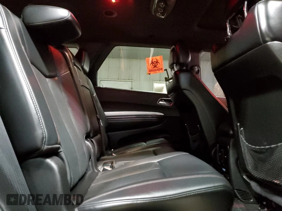 2015 Dodge Durango R/T with VIN 1C4SDJCT4FC786725, listed as a Copart auction lot 57618275 with 183,188 mi miles and Non repairable. Bid and sale history available at DreamBid. Image 11.
