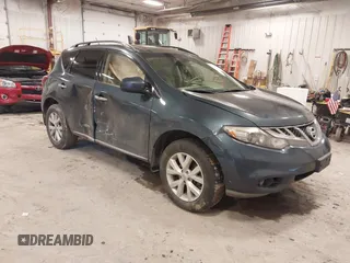 2013 Nissan Murano SV with VIN JN8AZ1MWXDW301929, listed as a IAAI auction lot 41127659 with 187,879 mi miles. Bid and sale history available at carsss.com. Image 1.