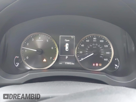 2018 Lexus IS 300 with VIN JTHC81D25J5033053, listed as a IAAI auction lot 40852465 with 77,892 mi miles and . Bid and sale history available at DreamBid. Image 7.