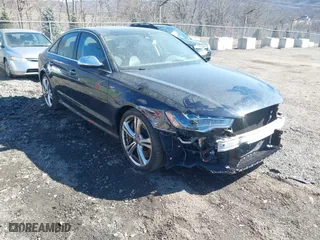 2015 Audi S6 Prestige with VIN WAUF2AFC6FN005448, listed as a IAAI auction lot 41705259 with 34,479 mi miles. Bid and sale history available at carsss.com. Image 1.