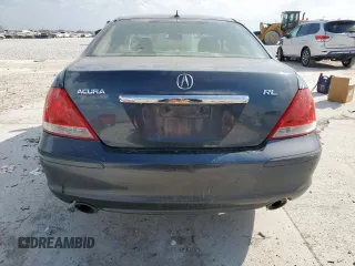 2007 Acura RL Tech Pkg with VIN JH4KB16647C002359, listed as a Copart auction lot 49576285 with 0 mi miles and Salvage Title. Bid and sale history available at carsss.com. Image 6.