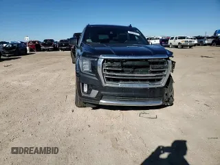 2023 GMC Yukon XL SLT with VIN 1GKS2GKD5PR349418, listed as a Copart auction lot 43635255 with 37,163 mi miles and Salvage Title. Bid and sale history available at DreamBid. Image 12.