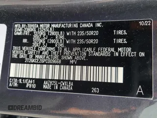 2023 Lexus NX with VIN 2T2GKCEZ6PC009668, listed as a Copart auction lot 44822605 with 7,046 mi miles and Salvage Title. Bid and sale history available at carsss.com. Image 14.