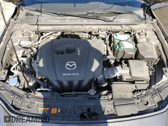 2019 Mazda 3 w/Select with VIN JM1BPACL8K1111585, listed as a Copart auction lot 83870024 with 83,384 mi miles and Salvage Title. Bid and sale history available at carsss.com. Image 11.