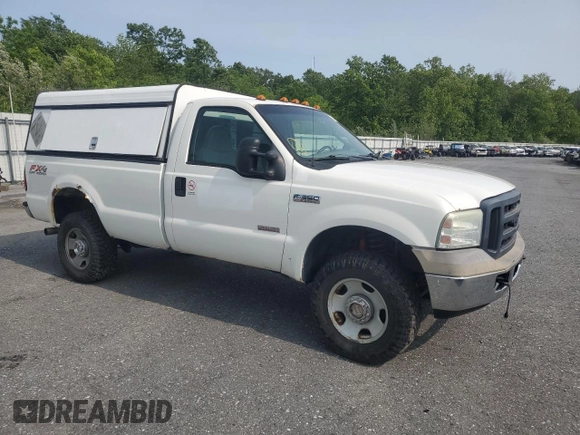 2007 Ford F-350 XL with VIN 1FTWF31P47EA40617, listed as a Copart auction lot 58085165 with 165,054 mi miles and Clean title. Bid and sale history available at DreamBid. Image 4.