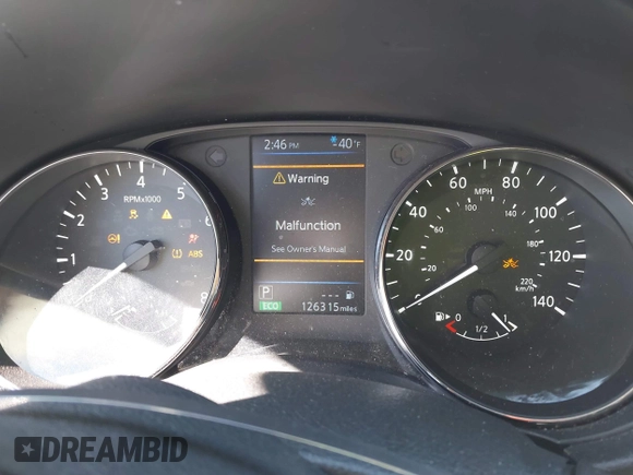 2018 Nissan Rogue SV with VIN KNMAT2MT0JP544129, listed as a IAAI auction lot 41706214 with 126,315 mi miles and . Bid and sale history available at DreamBid. Image 7.