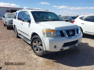 2011 Nissan Armada SV with VIN 5N1BA0ND8BN604883, listed as a IAAI auction lot 41765068 with 195,752 mi miles and . Bid and sale history available at DreamBid. Image 1.