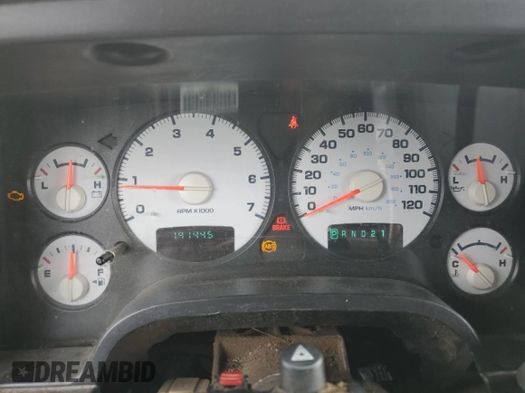 2005 Dodge 1500 ST with VIN 1D7HU18N85J612192, listed as a Copart auction lot 51628005 with 191,445 mi miles and Clean Title. Bid and sale history available at carsss.com. Image 9.