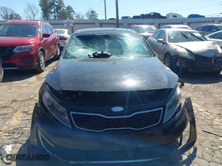 2013 Kia Optima Hybrid EX with VIN KNAGM4AD0D5039561, listed as a IAAI auction lot 41760837 with 1 mi miles. Bid and sale history available at carsss.com. Image 12.