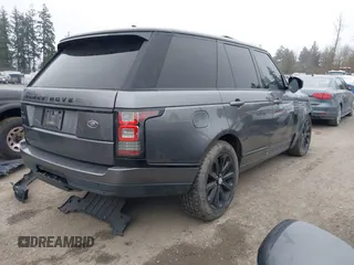 2015 Land Rover Range Rover HSE z VIN SALGS2VF8FA231130, wystawiony jako IAAI lot #41881459 z przebiegiem Nie podano mil oraz . Historia ofert i sprzedaży dostępna na DreamBid. Obrazek 4.