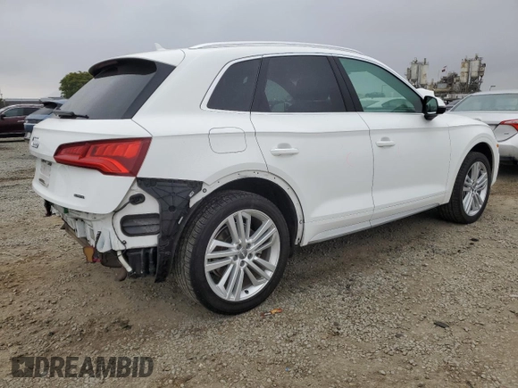 2019 Audi Q5 Premium Plus z VIN WA1BNAFY8K2062549, wystawiony jako Copart lot #58853745 z przebiegiem 57 502 mil mil oraz Szkoda całkowita • Salvage title. Historia ofert i sprzedaży dostępna na DreamBid. Obrazek 3.