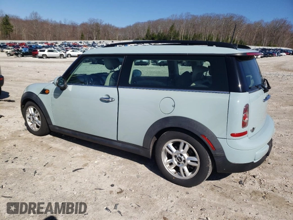 2013 MINI Clubman z VIN WMWZF3C58DT489635, wystawiony jako Copart lot #51922425 z przebiegiem 79 642 mil mil oraz Czysty tytuł • Clean title. Historia ofert i sprzedaży dostępna na DreamBid. Obrazek 2.