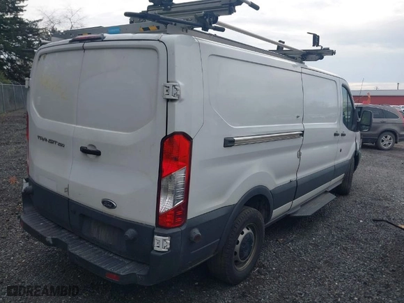 2018 Ford Transit Van with VIN 1FTYR2YM8JKB17665, listed as a IAAI auction lot 40803462 with NaN miles. Bid and sale history available at carsss.com. Image 4.