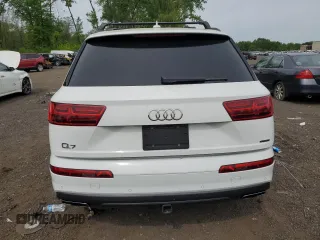 2019 Audi Q7 Prestige with VIN WA1VAAF76KD033457, listed as a Copart auction lot 58704735 with 57,297 mi miles and Salvage title. Bid and sale history available at DreamBid. Image 6.