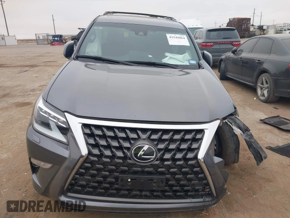 2023 Lexus GX with VIN JTJAM7BX3P5349949, listed as a IAAI auction lot 41549864 with 28,358 mi miles. Bid and sale history available at carsss.com. Image 12.