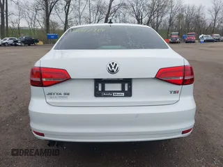 2015 Volkswagen Jetta Sedan 1.8T SE with VIN 3VWD17AJ4FM350619, listed as a IAAI auction lot 41917719 with 135,561 mi miles. Bid and sale history available at carsss.com. Image 16.