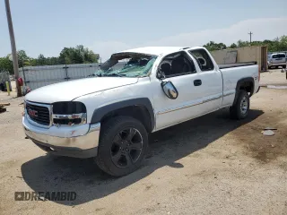 2001 GMC Sierra 1500 SLE z VIN 1GTEK19TX1E240597, wystawiony jako Copart lot #56556865 z przebiegiem 200 558 mil mil oraz Szkoda całkowita • Salvage title. Historia ofert i sprzedaży dostępna na DreamBid. Obrazek 1.