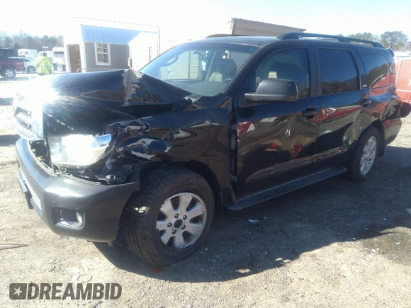 2010 Toyota Sequoia SR5 with VIN 5TDZM5G15AS001408, listed as a IAAI auction lot 41351847 with 268,240 mi miles. Bid and sale history available at carsss.com. Image 17.