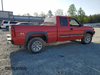 2005 Chevrolet Silverado 1500 Z71 z VIN 1GCEK19B15Z109922, wystawiony jako Copart lot #51822285 z przebiegiem Nie podano mil oraz Szkoda całkowita • Salvage title. Historia ofert i sprzedaży dostępna na DreamBid. Obrazek 3.