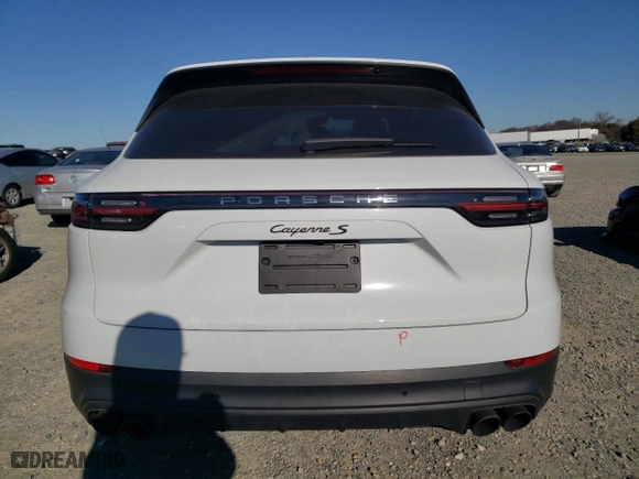 2019 Porsche Cayenne S with VIN WP1AB2AY0KDA65357, listed as a Copart auction lot 88664425 with 54,087 mi miles and Salvage Title. Bid and sale history available at carsss.com. Image 6.