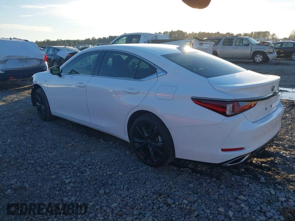 2023 Lexus ES with VIN 58AJZ1B18PU152962, listed as a IAAI auction lot 41276110 with 33,715 mi miles. Bid and sale history available at carsss.com. Image 3.