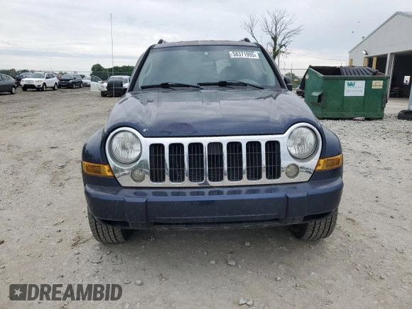 2006 Jeep Liberty Limited с VIN 1J4GL58KX6W210534, выставлен на аукционе Copart как лот 58371995 с пробегом 135 440 миль миль и Списание • Salvage title. История ставок и продаж доступна на DreamBid. Изображение 5.