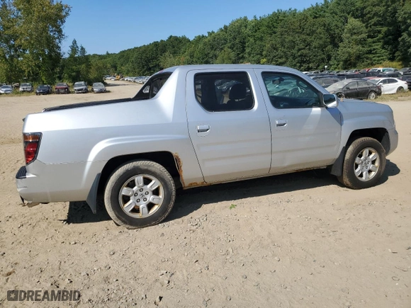 2007 Honda Ridgeline RTL w/Leather with VIN 2HJYK16567H522798, listed as a Copart auction lot 70420254 with 216,331 mi miles and Clean Title. Bid and sale history available at carsss.com. Image 3.