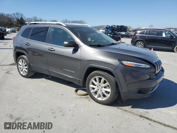 2014 Jeep Cherokee Limited with VIN 1C4PJLDS5EW212504, listed as a Copart auction lot 50762485 with 135,797 mi miles and Clean Title. Bid and sale history available at carsss.com. Image 4.