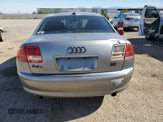 2005 Audi A8 with VIN WAUML44E45N012262, listed as a Copart auction lot 59984715 with 289,154 mi miles and Salvage title. Bid and sale history available at DreamBid. Image 6.