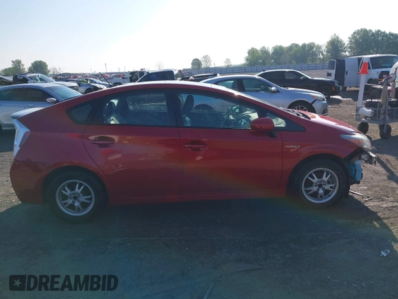 2010 Toyota Prius II with VIN JTDKN3DU6A0199999, listed as a IAAI auction lot 42010583 with 106,143 mi miles. Bid and sale history available at carsss.com. Image 14.