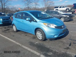 2014 Nissan Note SV with VIN 3N1CE2CP7EL410844, listed as a IAAI auction lot 41544746 with 78,336 mi miles and . Bid and sale history available at DreamBid. Image 1.