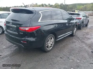 2013 Infiniti JX35 with VIN 5N1AL0MN4DC314235, listed as a IAAI auction lot 41913743 with 210,201 mi miles. Bid and sale history available at carsss.com. Image 4.