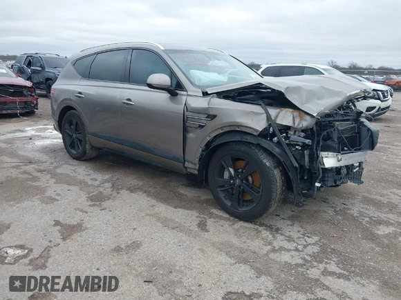 2021 Genesis GV80 with VIN KMUHCESC2MU054572, listed as a IAAI auction lot 41570653 with 62,116 mi miles and . Bid and sale history available at DreamBid. Image 1.