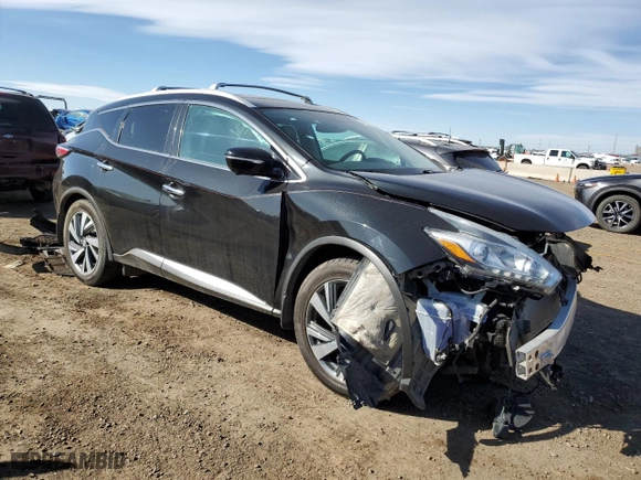 2015 Nissan Murano S with VIN 5N1AZ2MH4FN284293, listed as a Copart auction lot 47130855 with 62,015 mi miles and Salvage Title. Bid and sale history available at carsss.com. Image 4.