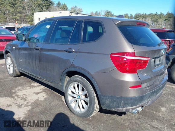 2014 BMW X3 xDrive28i with VIN 5UXWX9C54E0D28662, listed as a IAAI auction lot 41663783 with 97,672 mi miles and . Bid and sale history available at DreamBid. Image 3.