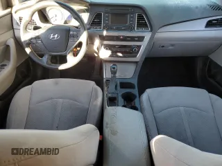 2015 Hyundai Sonata 2.4L SE with VIN 5NPE24AF7FH186609, listed as a Copart auction lot 46328055 with Not Provided miles and Salvage Title. Bid and sale history available at carsss.com. Image 8.