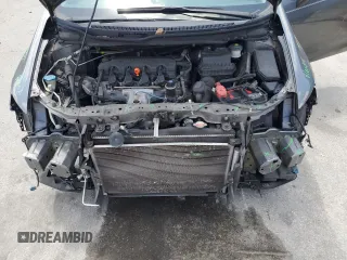 2013 Honda Civic LX with VIN 19XFB2F50DE093862, listed as a Copart auction lot 54734945 with 105,955 mi miles and Salvage Title. Bid and sale history available at DreamBid. Image 11.