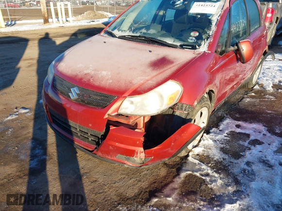2009 Suzuki SX4 Man Touring Pkg AWD with VIN JS2YB417996202822, listed as a IAAI auction lot 41423724 with 181,531 mi miles. Bid and sale history available at carsss.com. Image 6.