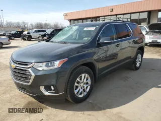 2019 Chevrolet Traverse LT Leather with VIN 1GNEVHKW8KJ224841, listed as a Copart auction lot 49033275 with 70,408 mi miles and Salvage Title. Bid and sale history available at carsss.com. Image 1.