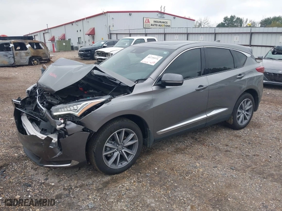 2023 Acura RDX w/Technology Package with VIN 5J8TC1H59PL004665, listed as a IAAI auction lot 40735574 with 14,242 mi miles. Bid and sale history available at carsss.com. Image 23.