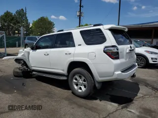 2019 Toyota 4Runner SR5 with VIN JTEBU5JR2K5644916, listed as a Copart auction lot 56543315 with 92,218 mi miles and Salvage title. Bid and sale history available at DreamBid. Image 2.
