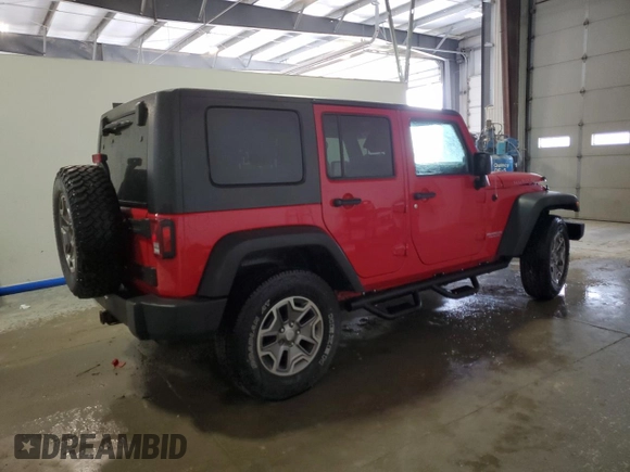 2008 Jeep Wrangler Unlimited Rubicon with VIN 1J4GA69138L636233, listed as a Copart auction lot 58620415 with 183,012 mi miles and Clean title. Bid and sale history available at DreamBid. Image 3.