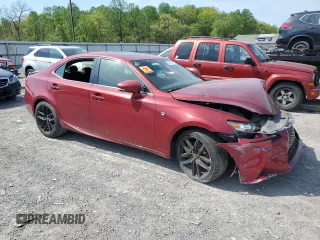 2014 Lexus IS 250 with VIN JTHBF1D22E5043451, listed as a Copart auction lot 55110245 with Not Provided miles and Clean Title. Bid and sale history available at DreamBid. Image 4.
