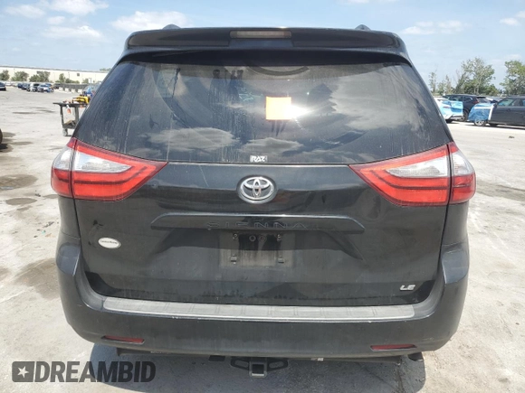 2015 Toyota Sienna LE AAS with VIN 5TDKK3DC3FS653209, listed as a Copart auction lot 54242095 with 228,634 mi miles and Salvage Title. Bid and sale history available at DreamBid. Image 6.