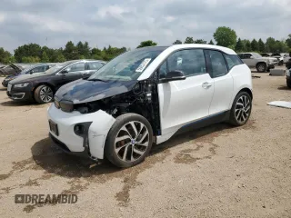 2015 BMW i3 z VIN WBY1Z4C54FV504649, wystawiony jako Copart lot #56053175 z przebiegiem 107 568 mil mil oraz Szkoda całkowita • Salvage title. Historia ofert i sprzedaży dostępna na DreamBid. Obrazek 1.
