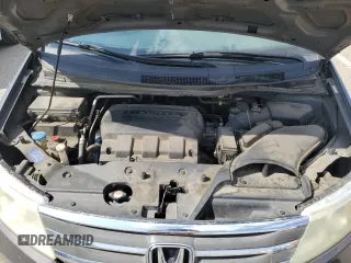 2011 Honda Odyssey EX-L with VIN 5FNRL5H61BB056652, listed as a Copart auction lot 54774015 with 233,125 mi miles and Salvage Title. Bid and sale history available at DreamBid. Image 12.