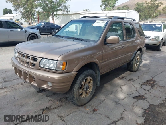 2000 Isuzu Rodeo with VIN 4S2DM58W3Y4328503, listed as a IAAI auction lot 42405198 with 190,328 mi miles and . Bid and sale history available at DreamBid. Image 2.