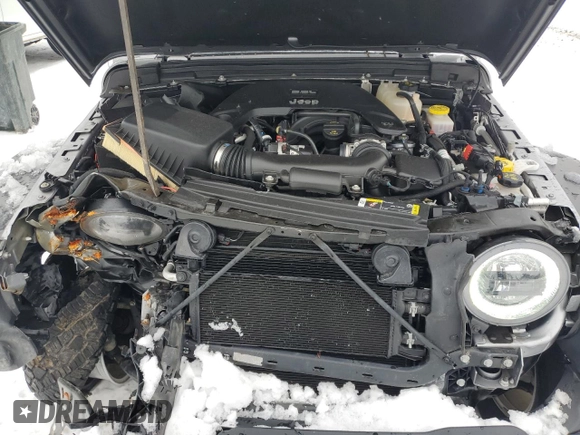 2021 Jeep Wrangler Willys with VIN 1C4HJXAGXMW627523, listed as a Copart auction lot 85927234 with 39,886 mi miles and Salvage title. Bid and sale history available at DreamBid. Image 11.
