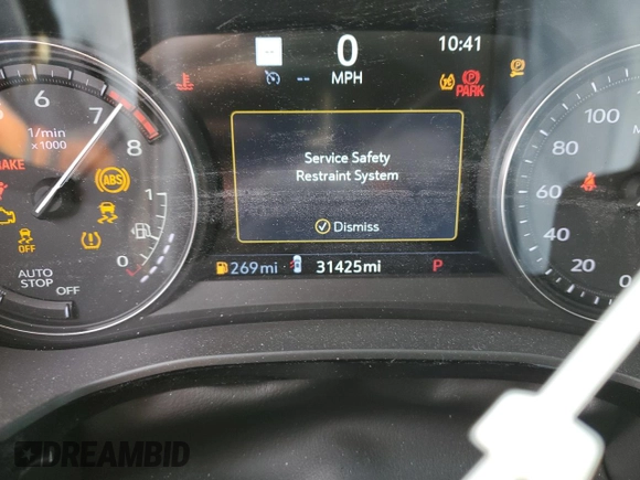 2022 Cadillac XT6 Premium Luxury with VIN 1GYKPFRS1NZ149557, listed as a Copart auction lot 49612165 with 31,425 mi miles and Salvage Title. Bid and sale history available at carsss.com. Image 9.